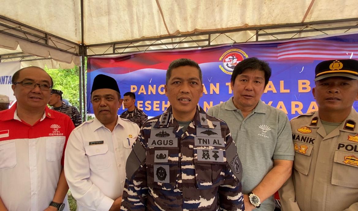 Lanal Bintan Gelar Bakti Kesehatan dan Bakti Sosial Masyarakat Pesisir ...