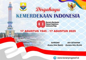 Kades Sido Mukti Kab Tanjabtim mengucapkan HUT RI ke-80 (1)