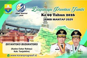 Desa Catur Rahayu Mengucapkan Dirgahayu Provinsi Jambi Ke-69 Tahun 2026
