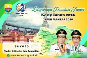 Desa Jati Mulyo Mengucapkan Dirgahayu Provinsi Jambi Ke-69 Tahun 2026