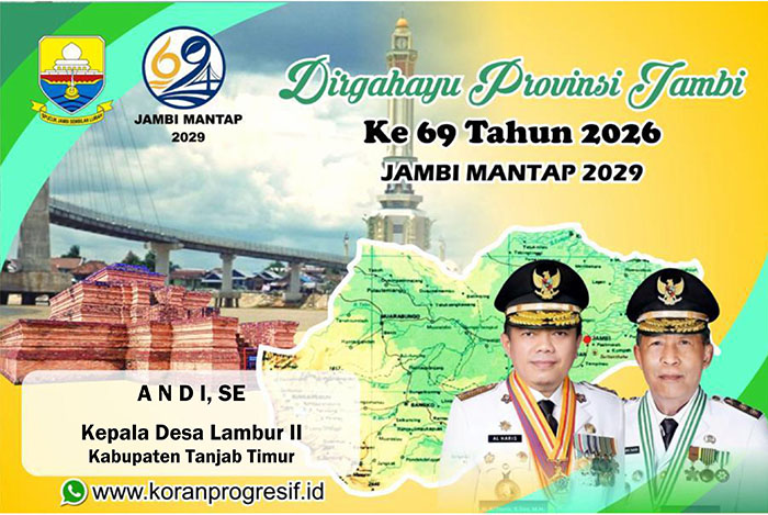 Desa Lambur 2 Mengucapkan Dirgahayu Provinsi Jambi Ke-69 Tahun 2026