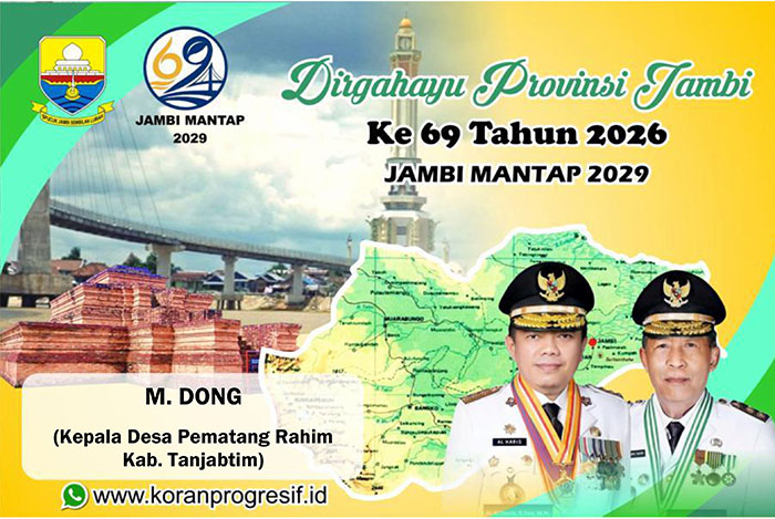 Desa Pematang Rahim Mengucapkan Dirgahayu Provinsi Jambi Ke-69 Tahun 2026