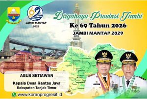 Desa Rantau Jaya Mengucapkan Dirgahayu Provinsi Jambi Ke-69 Tahun 2026
