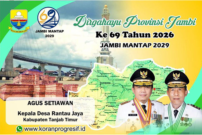 Desa Rantau Jaya Mengucapkan Dirgahayu Provinsi Jambi Ke-69 Tahun 2026