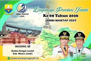 Desa Sungai Landai Mengucapkan Dirgahayu Provinsi Jambi Ke-69 Tahun 2026