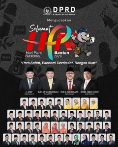 DPRD Kabupaten Sukabumi Mengucapkan Selamat Hari Pers Nasional 2026, "Pers Sehat, Ekonomi Berdaulat, Bangsa Kuat"
